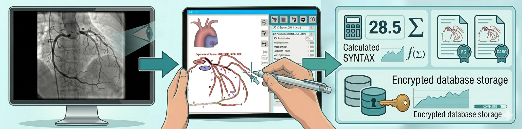CathPlot Coronary Artery Tree Drawing App